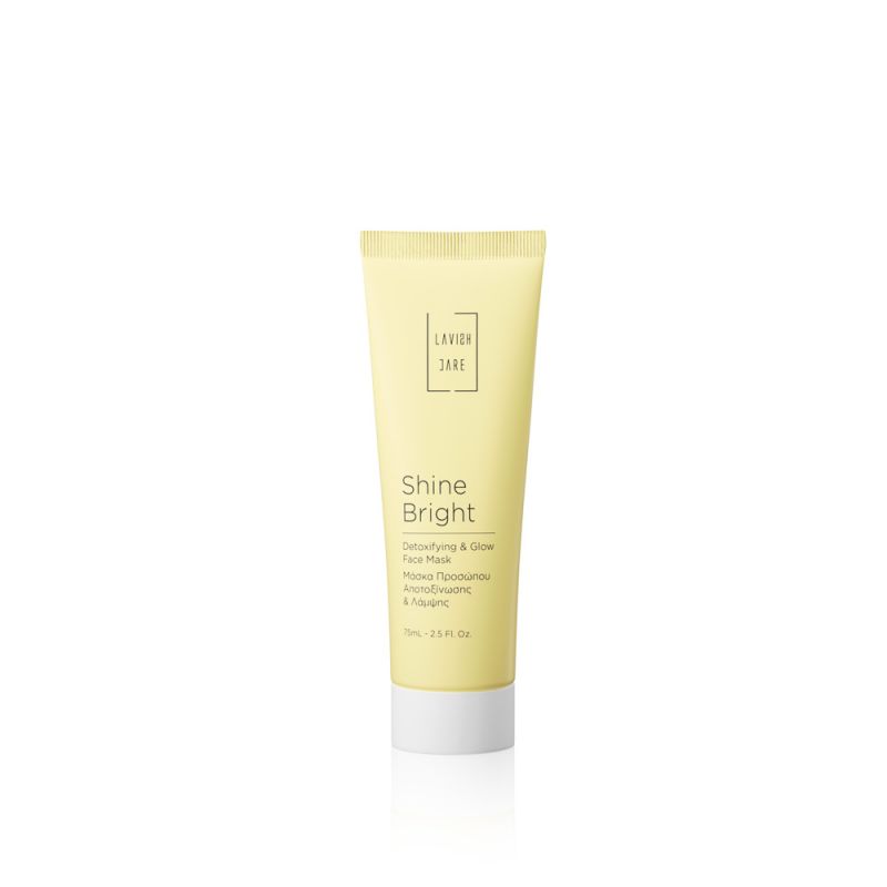 Lavish Care Shine Bright Detoxifying & Glow Face Mask Μάσκα Προσώπου Αποτοξίνωσης & Λάμψης 75ml