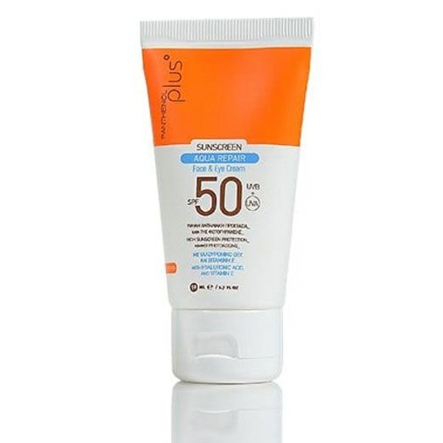 Panthenol Plus Aqua Repair — κρέμα προσώπου & ματιών SPF50+, 50ml
